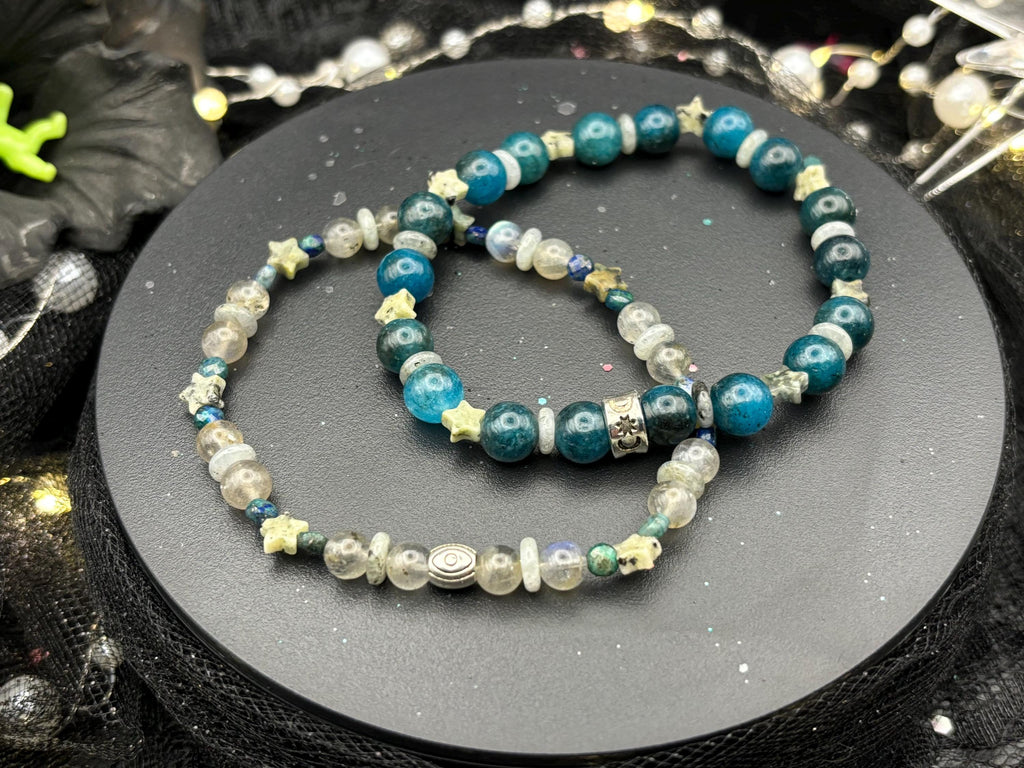 Starlit Tides Bracelet Duo